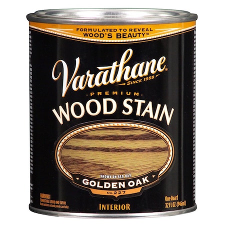 Varathane Varathane Premium Semi-Transparent Golden Oak Oil-Based Urethane Modified Alkyd Wood Stain 1 qt 211716H